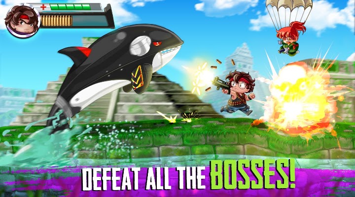 Ramboat 2 Action Offline Game screenshot